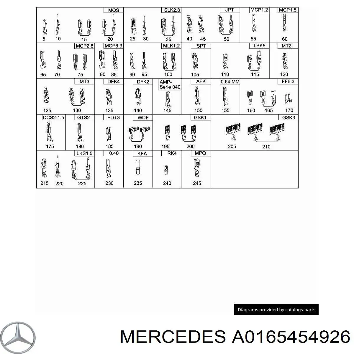 A0115458126 Mercedes 