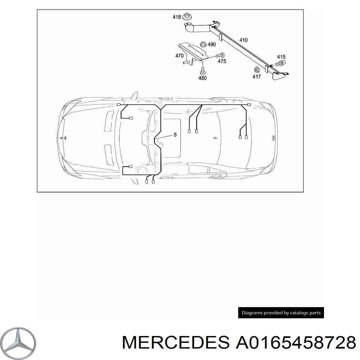 A0165458728 Mercedes 