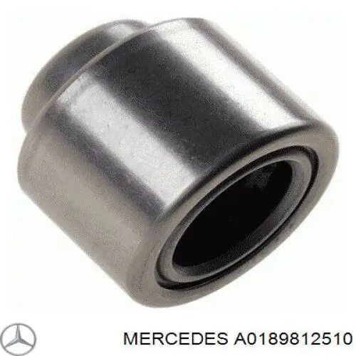 A0189812510 Mercedes Rolamento de suporte da árvore primária da Caixa de Mudança (rolamento de centragem de volante)