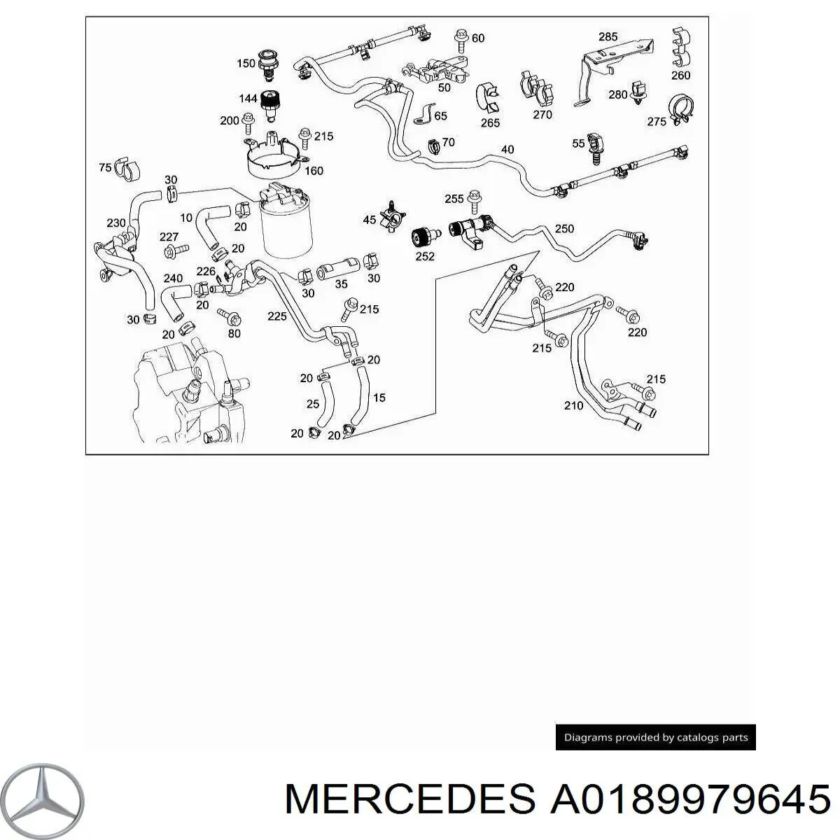  Mercedes A0189979645 preço, a partir de 8,74 USD