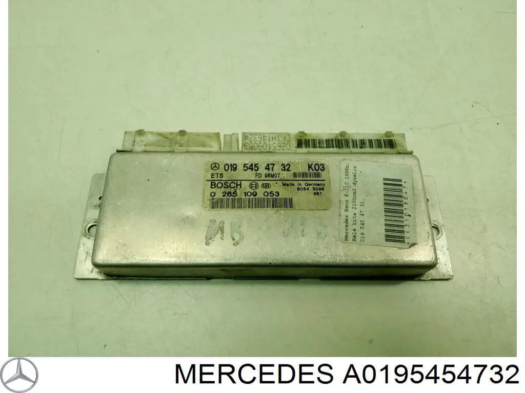 A0195454732 Mercedes Unidade de controlo de tração (ETS)