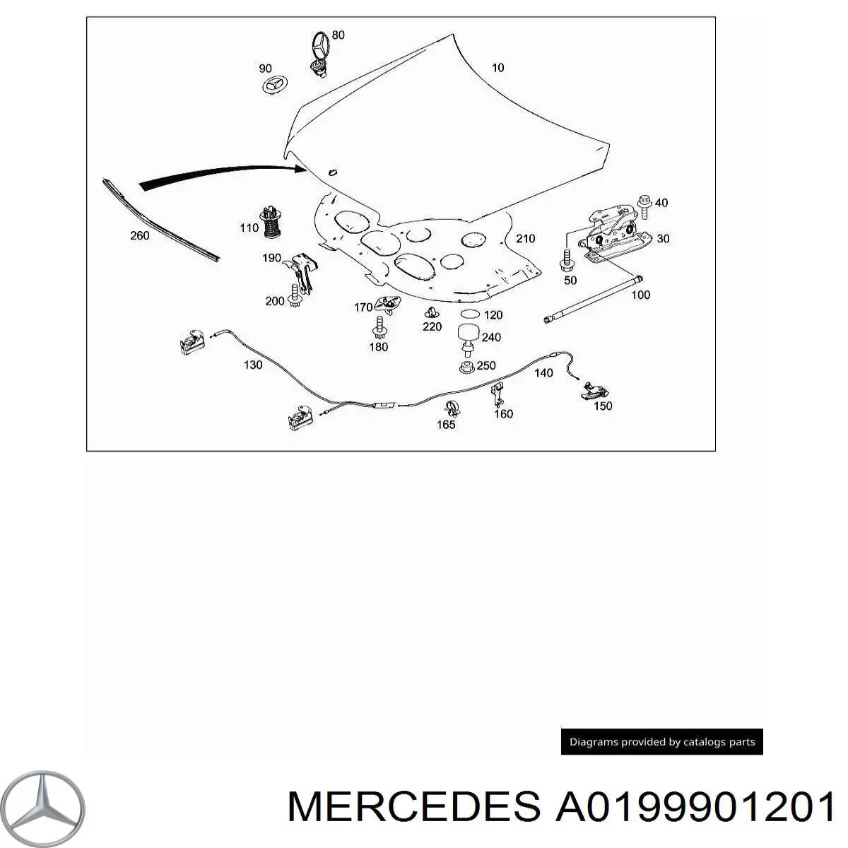 A0199901201 Mercedes 
