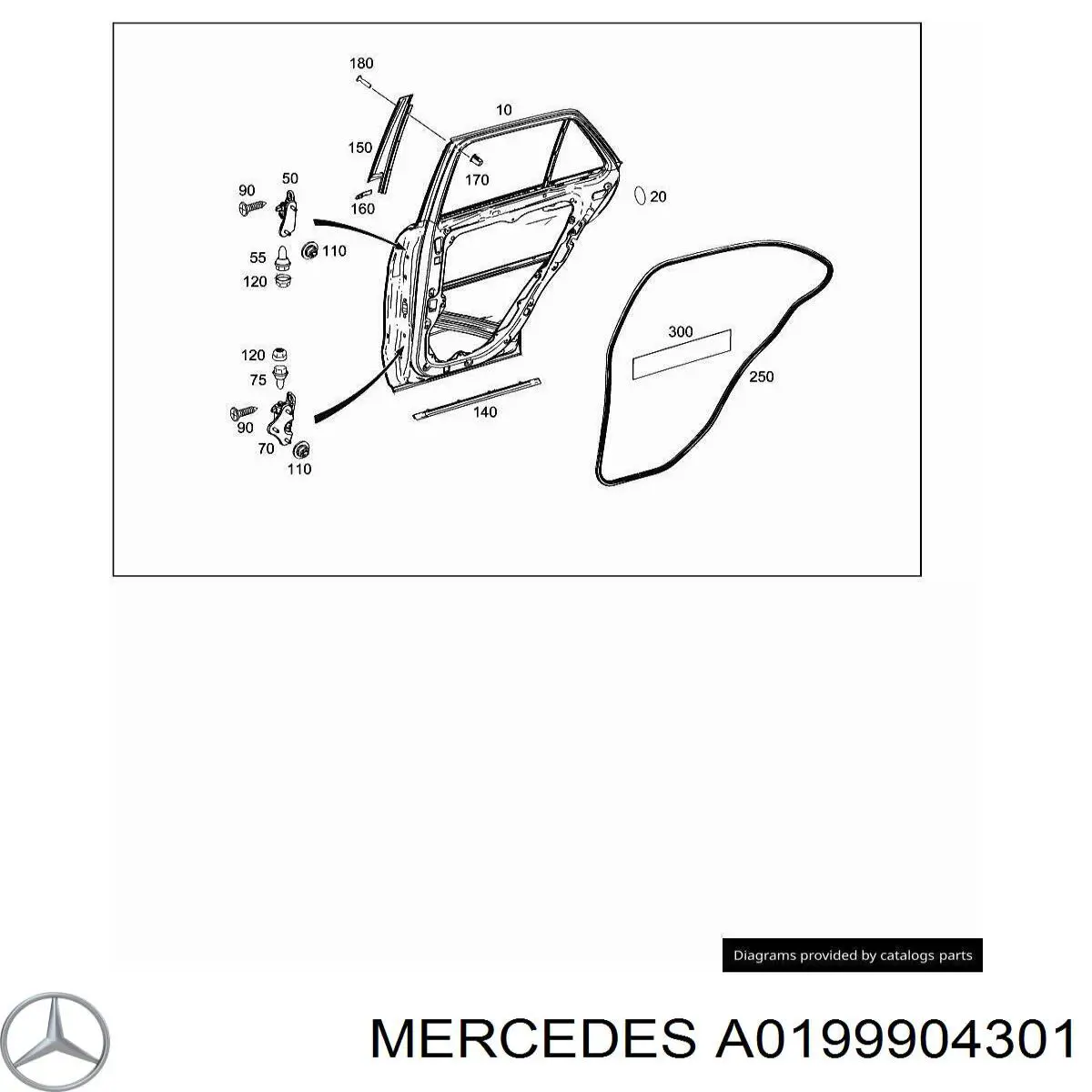 Compre A0199904301 Mercedes 