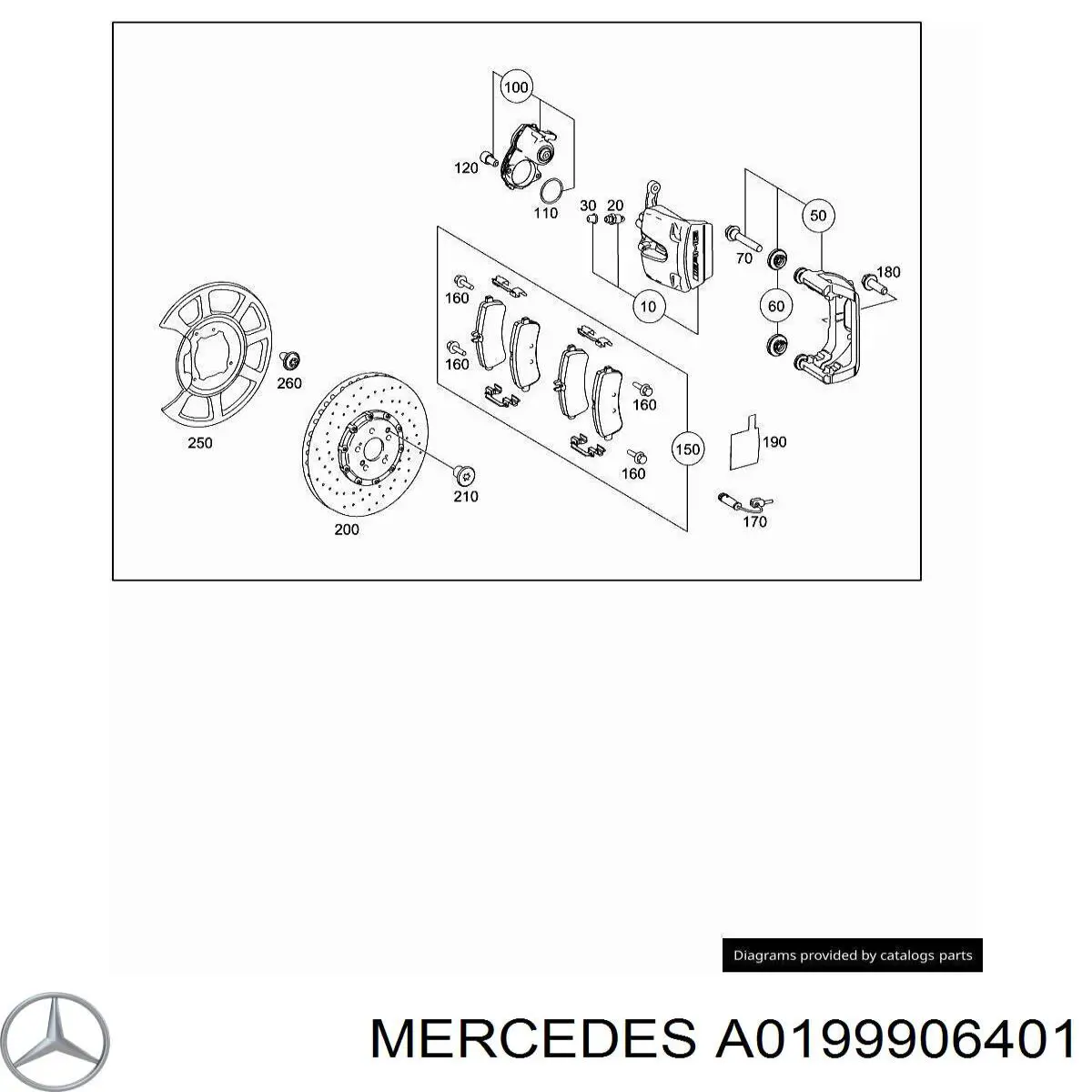  Mercedes A0199906401 preço, a partir de 6,85 USD