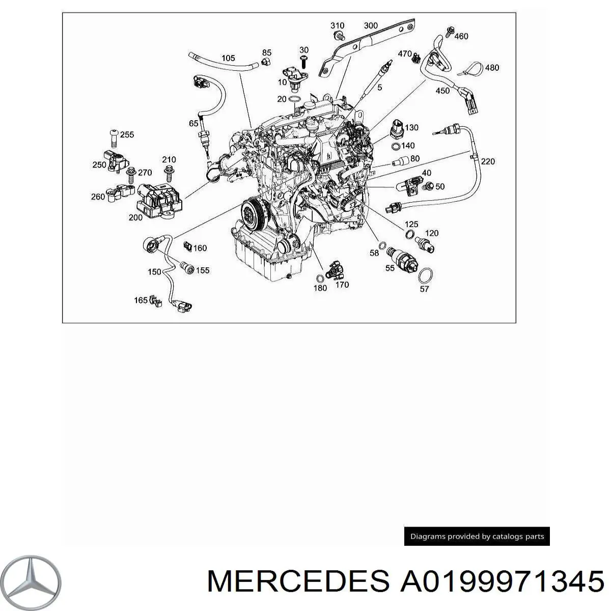  Mercedes A0199971345 preço, a partir de 16,65 USD