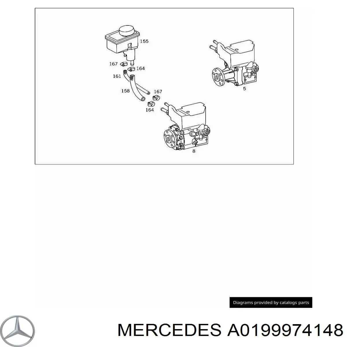 Mercedes A0199974148 preço, a partir de  