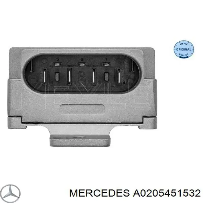 Compre 0275457732 Mercedes Regulador de revoluções de ventilador de esfriamento (unidade de controlo)