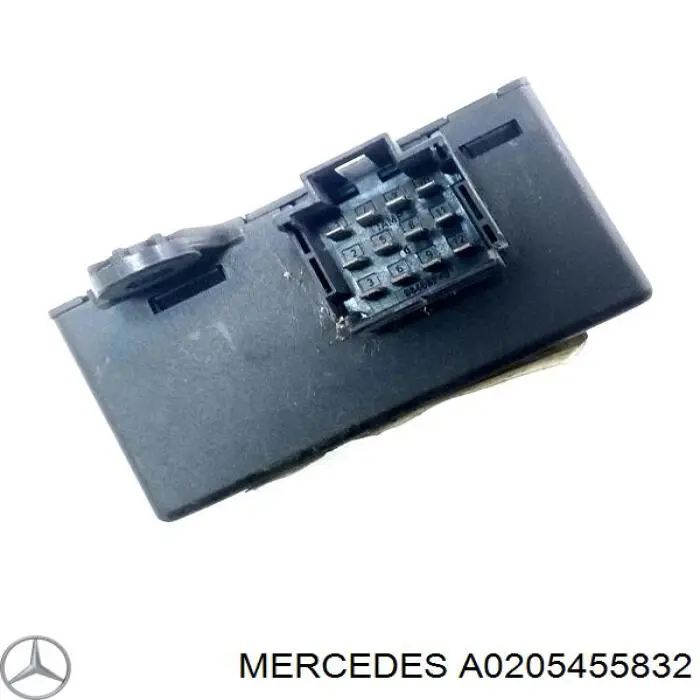 A0205455832 Mercedes Módulo de direção (Centralina eletrônica) de imobilizador