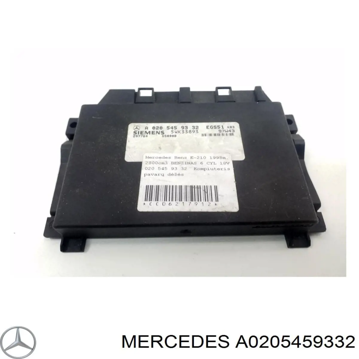 Módulo de direção (Centralina eletrônica) da Caixa Automática de Mudança eletrônica Mercedes A0205459332 preço, a partir de 129,62 USD