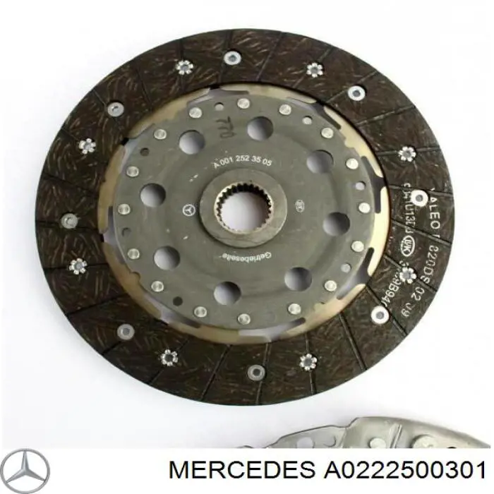 Kit de embraiagem (3 peças) Mercedes A0222500301 preço, a partir de 392,51 USD