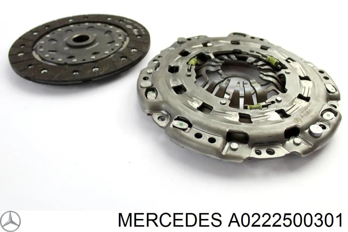 A0222500301 Mercedes Kit de embraiagem (3 peças)