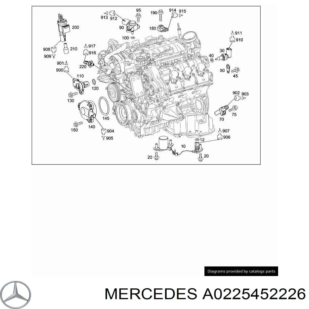  Mercedes A0225452226 preço, a partir de 17,54 USD