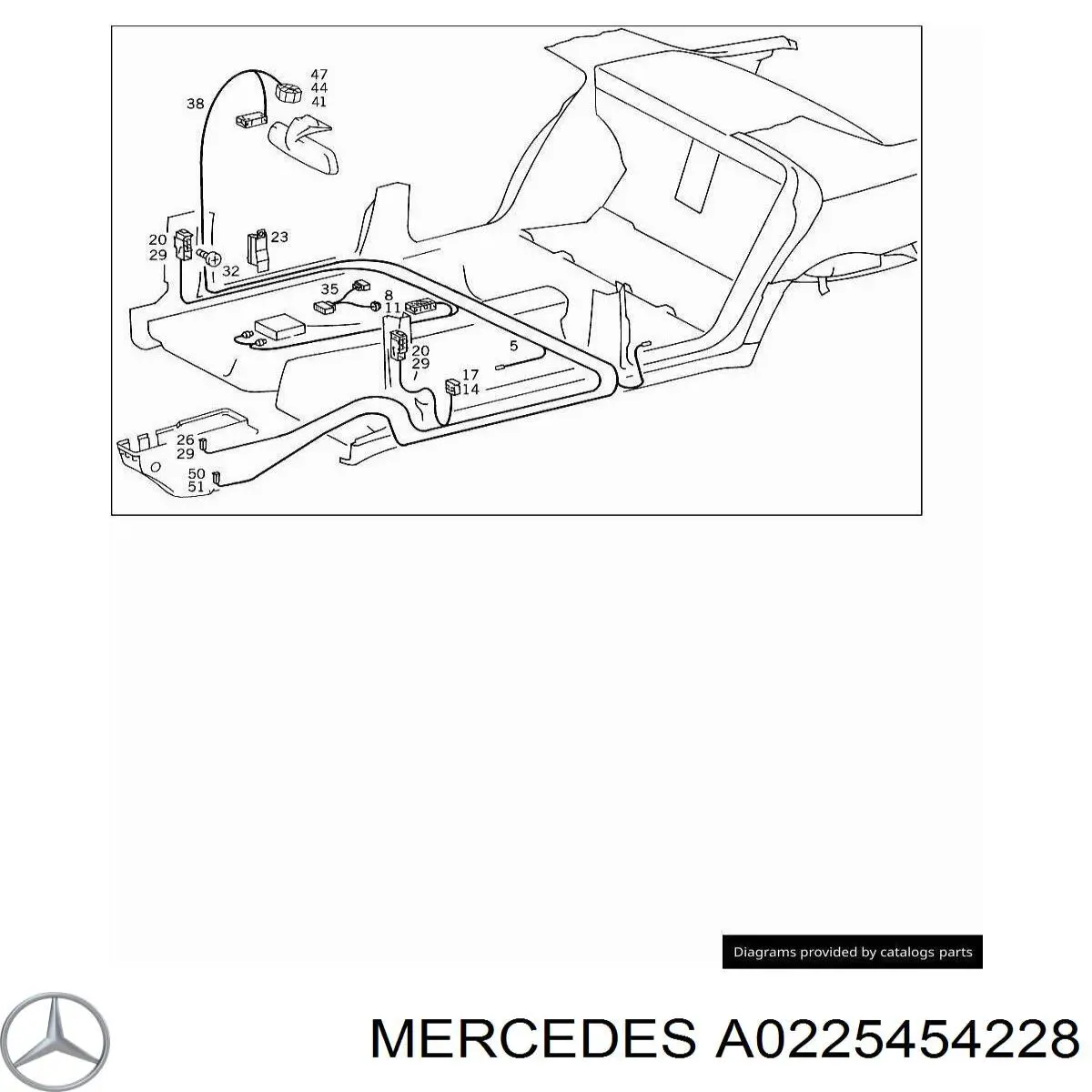 A0225454228 Mercedes 