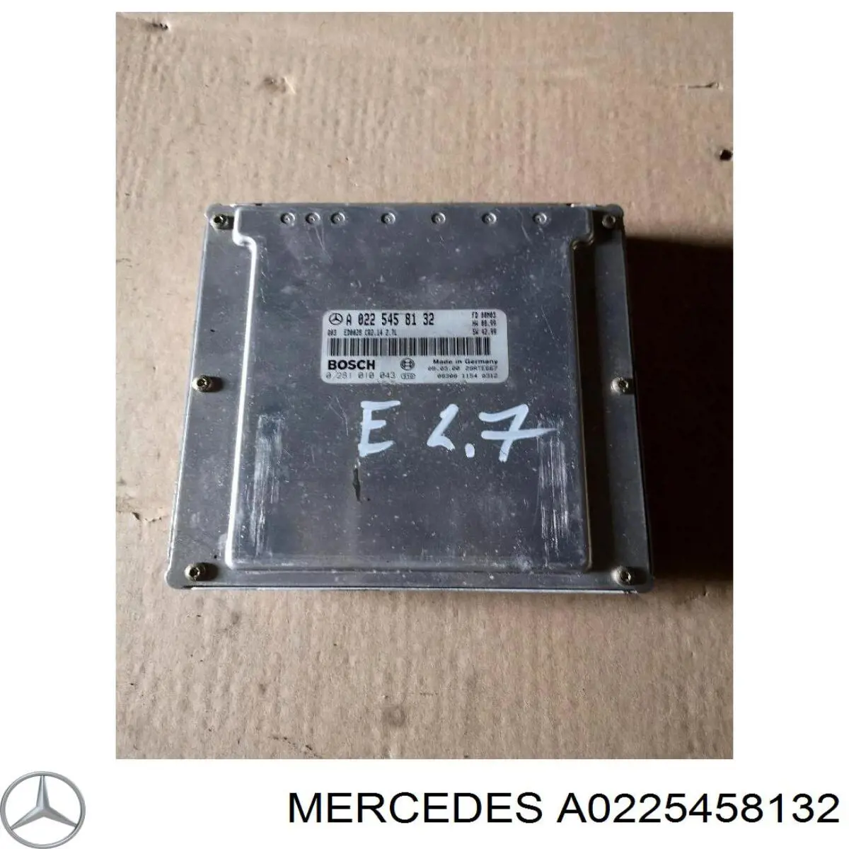 Compre A0225458132 Mercedes Módulo de direção (Centralina eletrônica) de motor