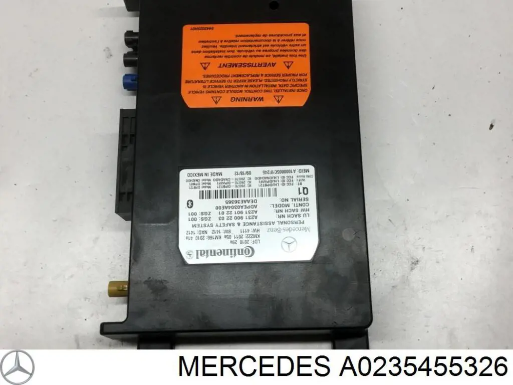 A0235455326 Mercedes 