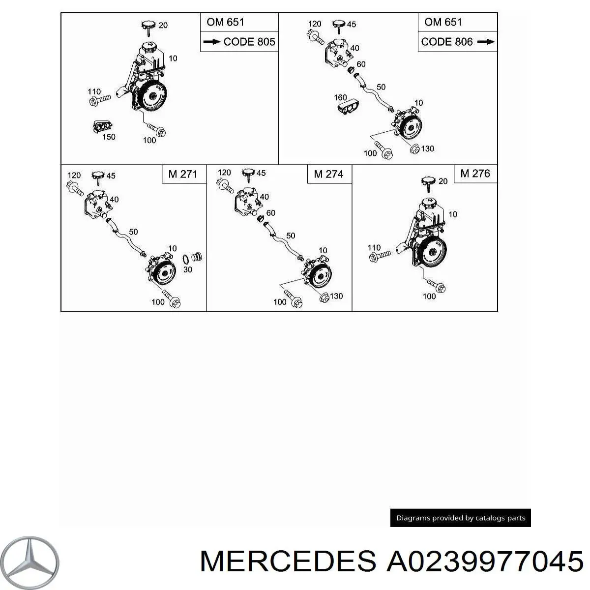 A0239977045 Mercedes 