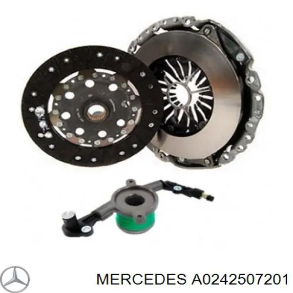 Compre A0242507201 Mercedes Kit de embraiagem (3 peças)