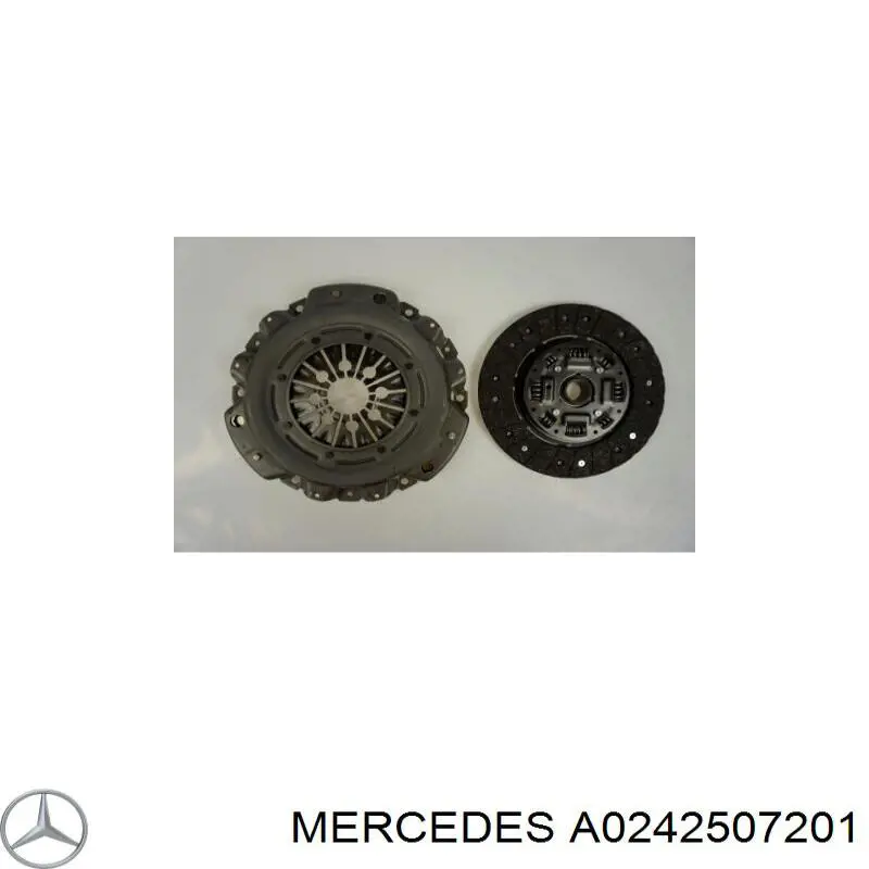 Kit de embraiagem (3 peças) Mercedes A0242507201 preço, a partir de 329,32 USD
