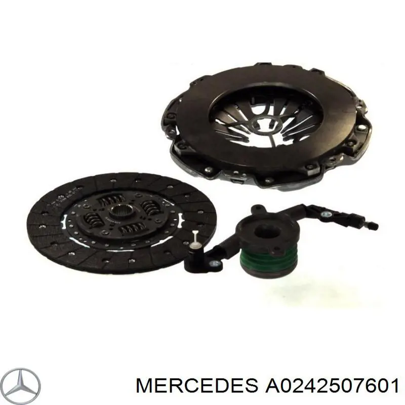 A0242507601 Mercedes Kit de embraiagem (3 peças)