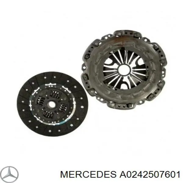 Kit de embraiagem (3 peças) Mercedes 0242507601 preço, a partir de 227,87 USD