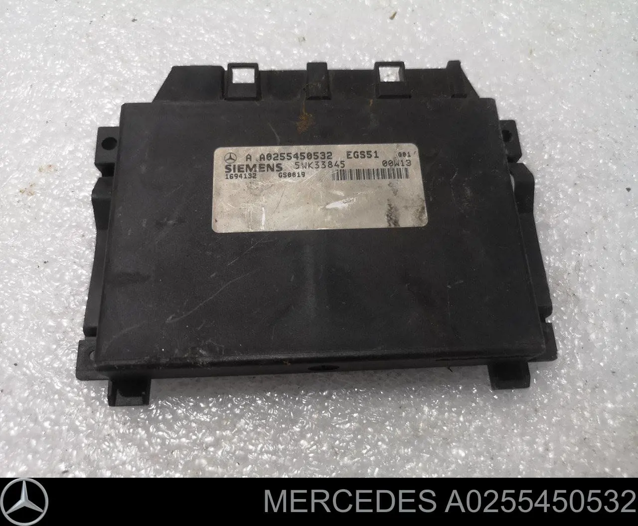 A0255450532 Mercedes Módulo de direção (Centralina eletrônica) da Caixa Automática de Mudança eletrônica