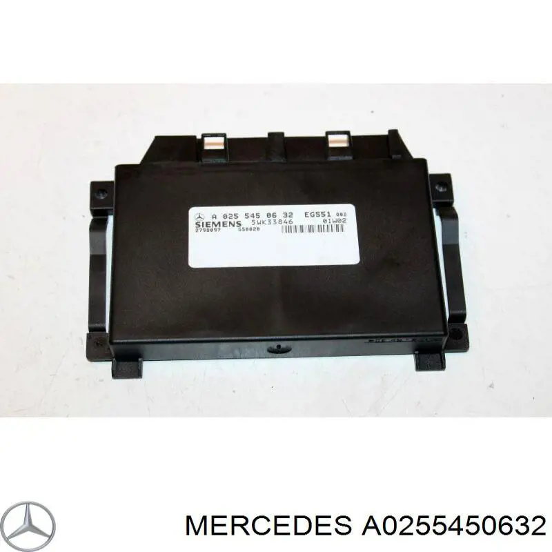 A0255450632 Mercedes Módulo de direção (Centralina eletrônica) da Caixa Automática de Mudança eletrônica
