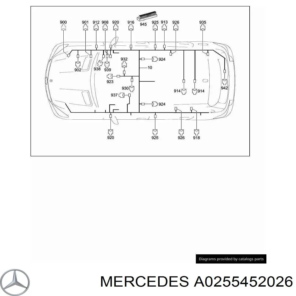 A0255452026 Mercedes 