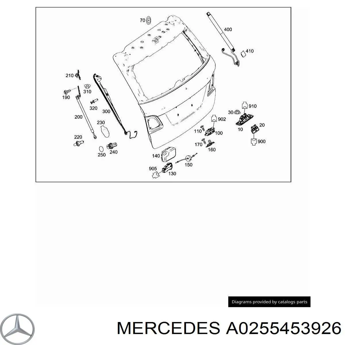 A0255453926 Mercedes 