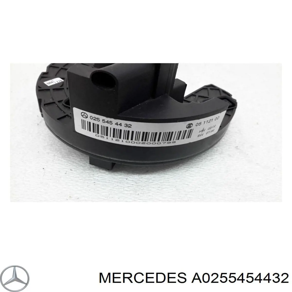 Compre A0255454432 Mercedes Módulo de direção (Centralina eletrônica) do volante de direção
