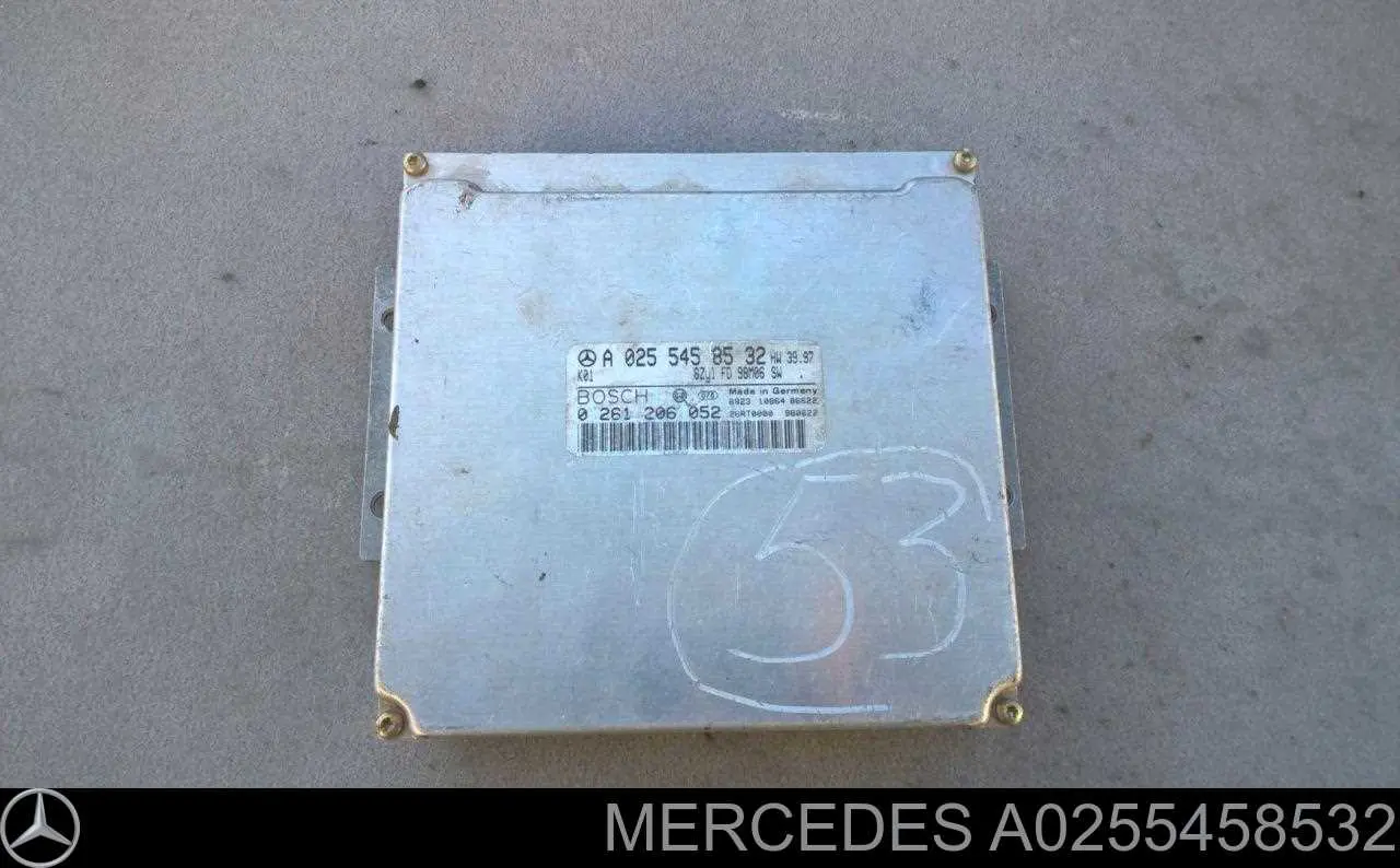 A0255458532 Mercedes Módulo de direção (Centralina eletrônica) de motor