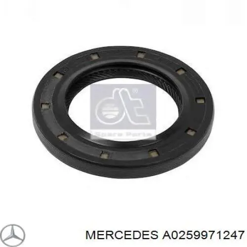 A0259971247 Mercedes Vedação da Caixa Automática de Mudança (de árvore de saída/primária)