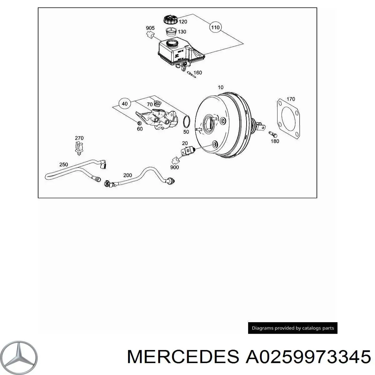 A0259973345 Mercedes 