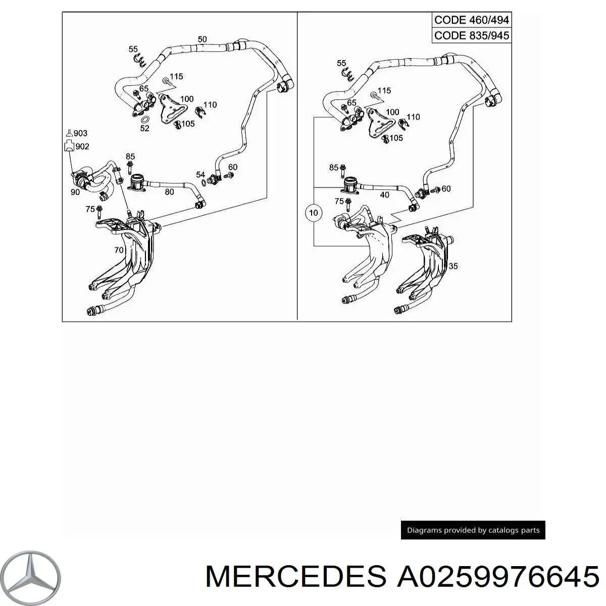 A0259976645 Mercedes 