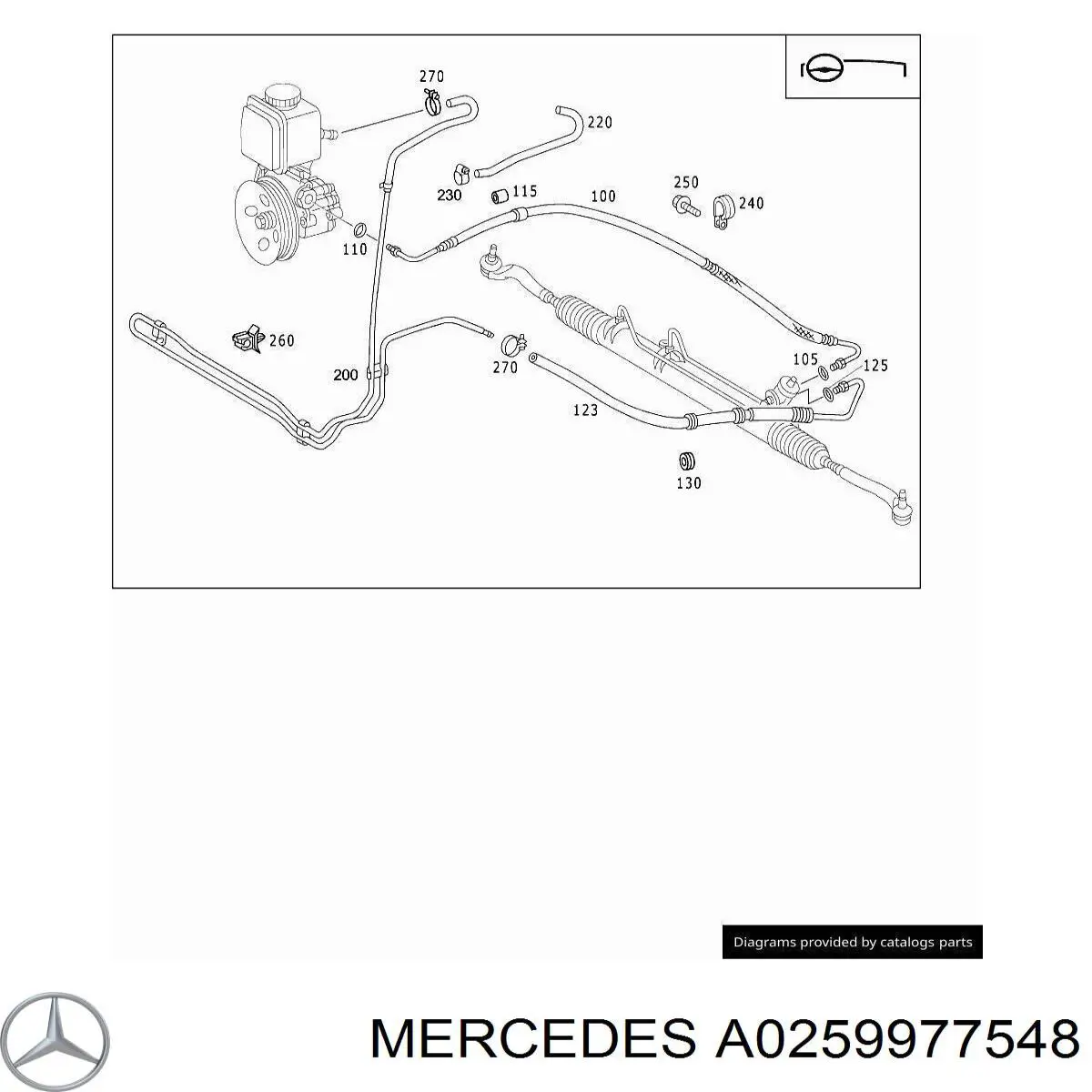 A0259977548 Mercedes 