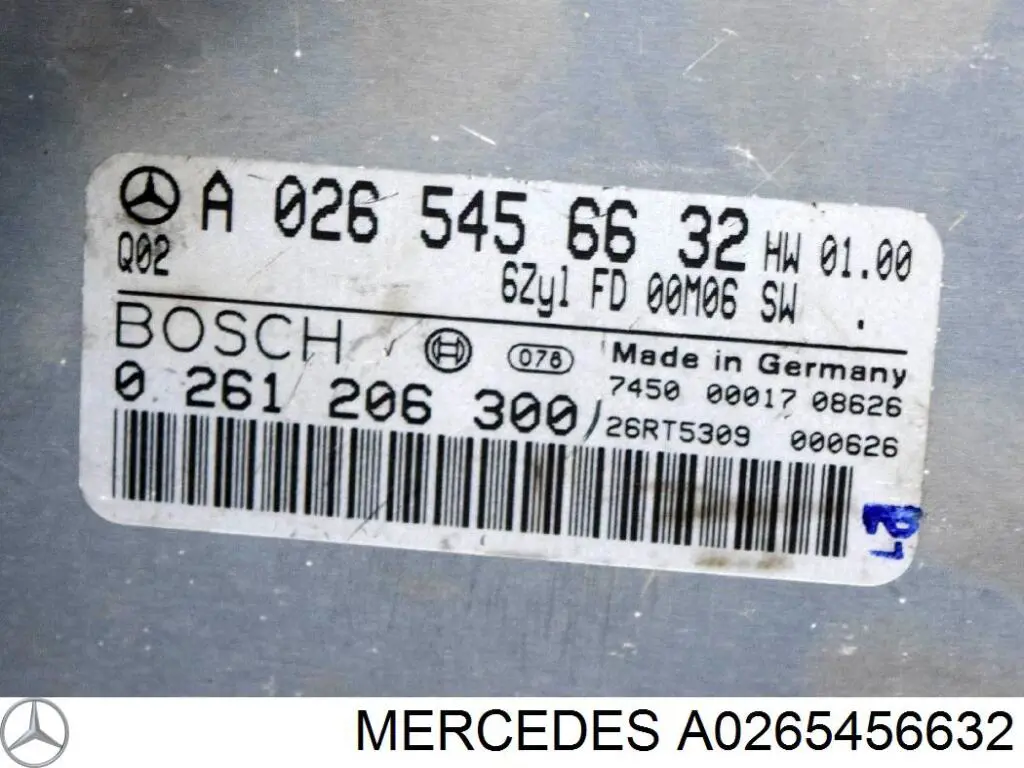 Módulo de direção (Centralina eletrônica) de motor Mercedes A0265456632 preço, a partir de 144,01 USD