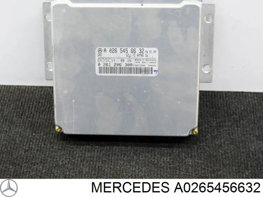 A0265456632 Mercedes Módulo de direção (Centralina eletrônica) de motor