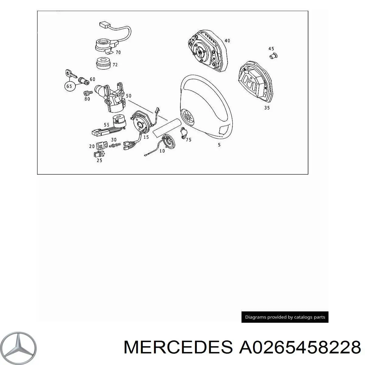 A0265458228 Mercedes 