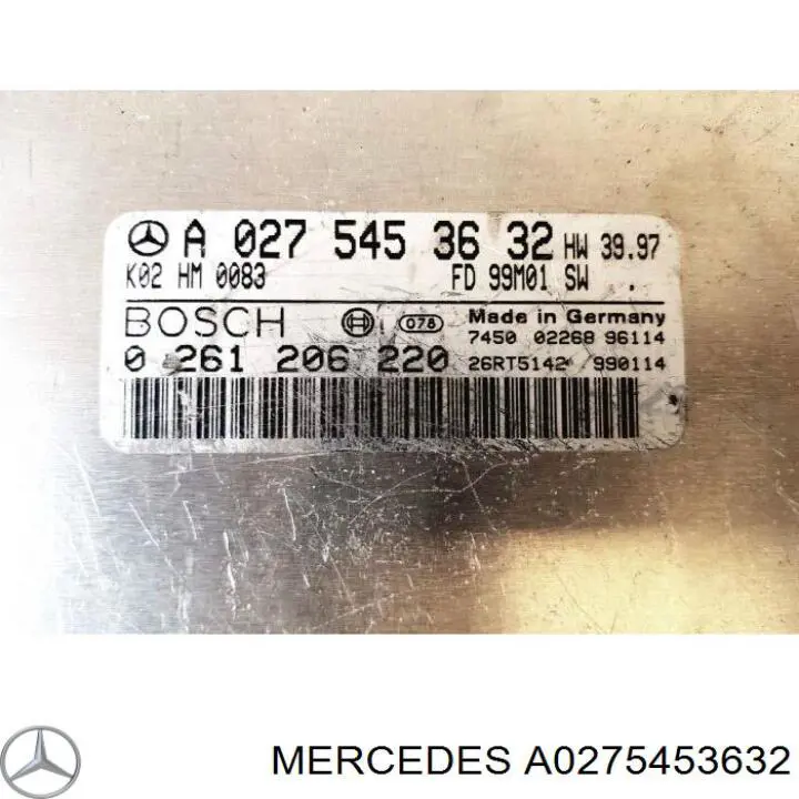 Módulo de direção (Centralina eletrônica) de motor Mercedes 0235458432 preço, a partir de 125,99 USD