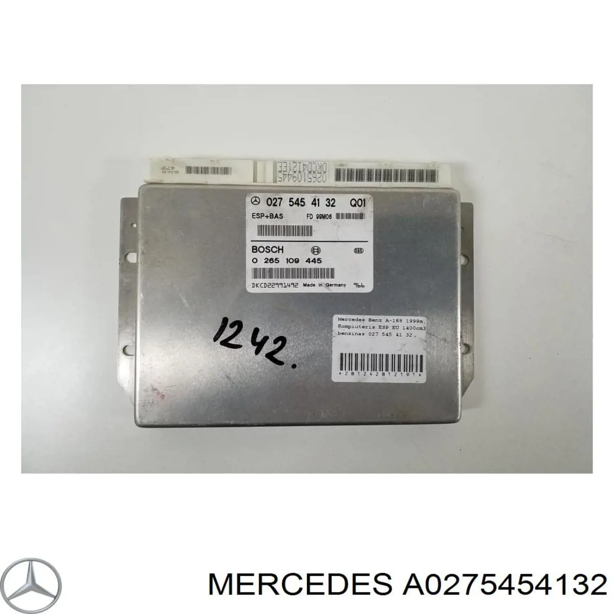 Unidade de controlo ESP Mercedes A0275454132 preço, a partir de 32,66 USD