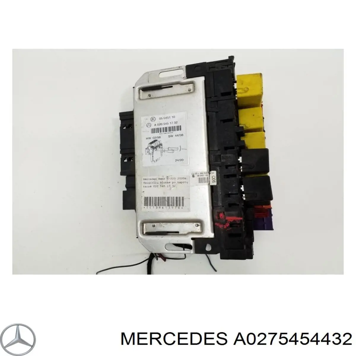 Compre A0275454432 Mercedes Unidade de dispositivos de segurança