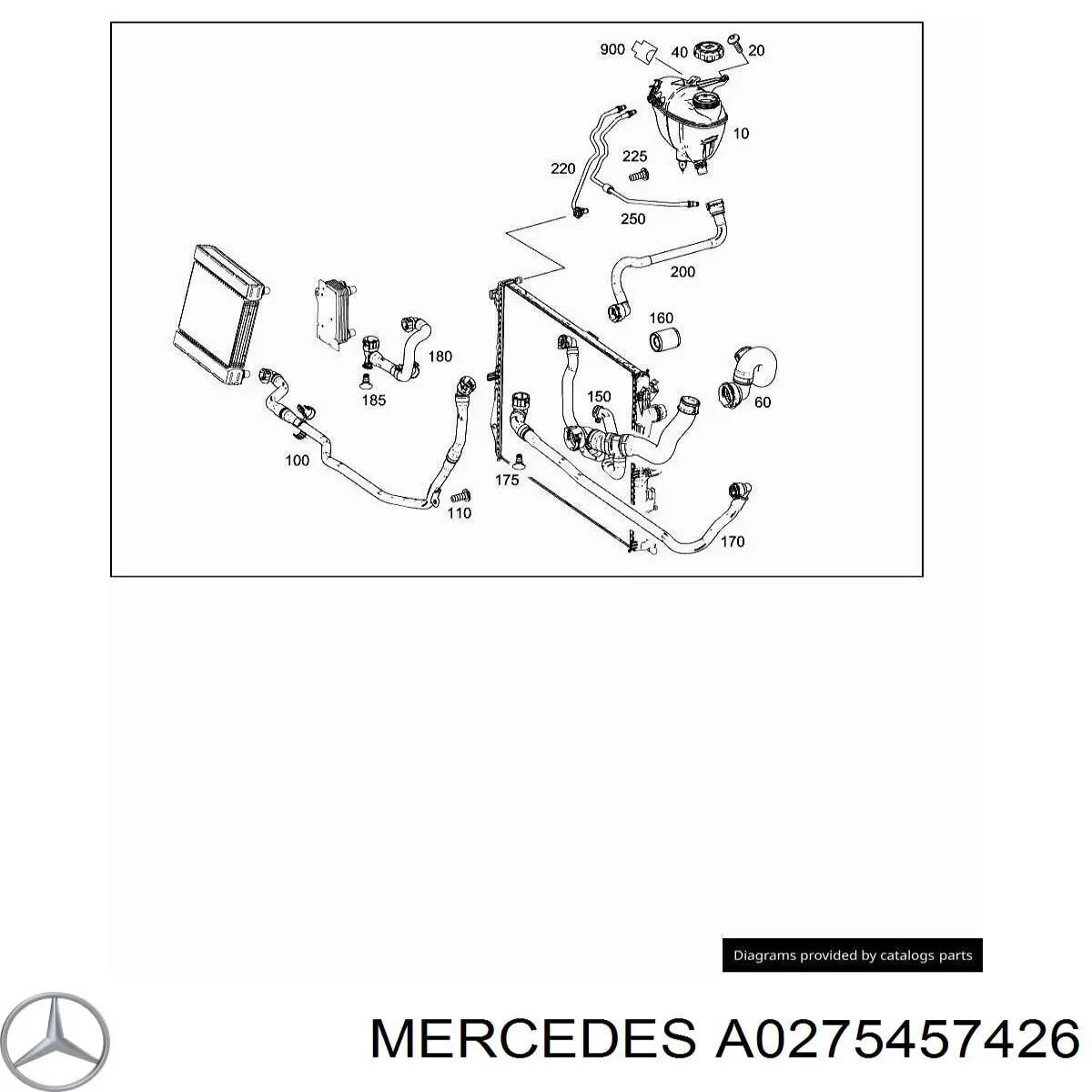 A0275457426 Mercedes 