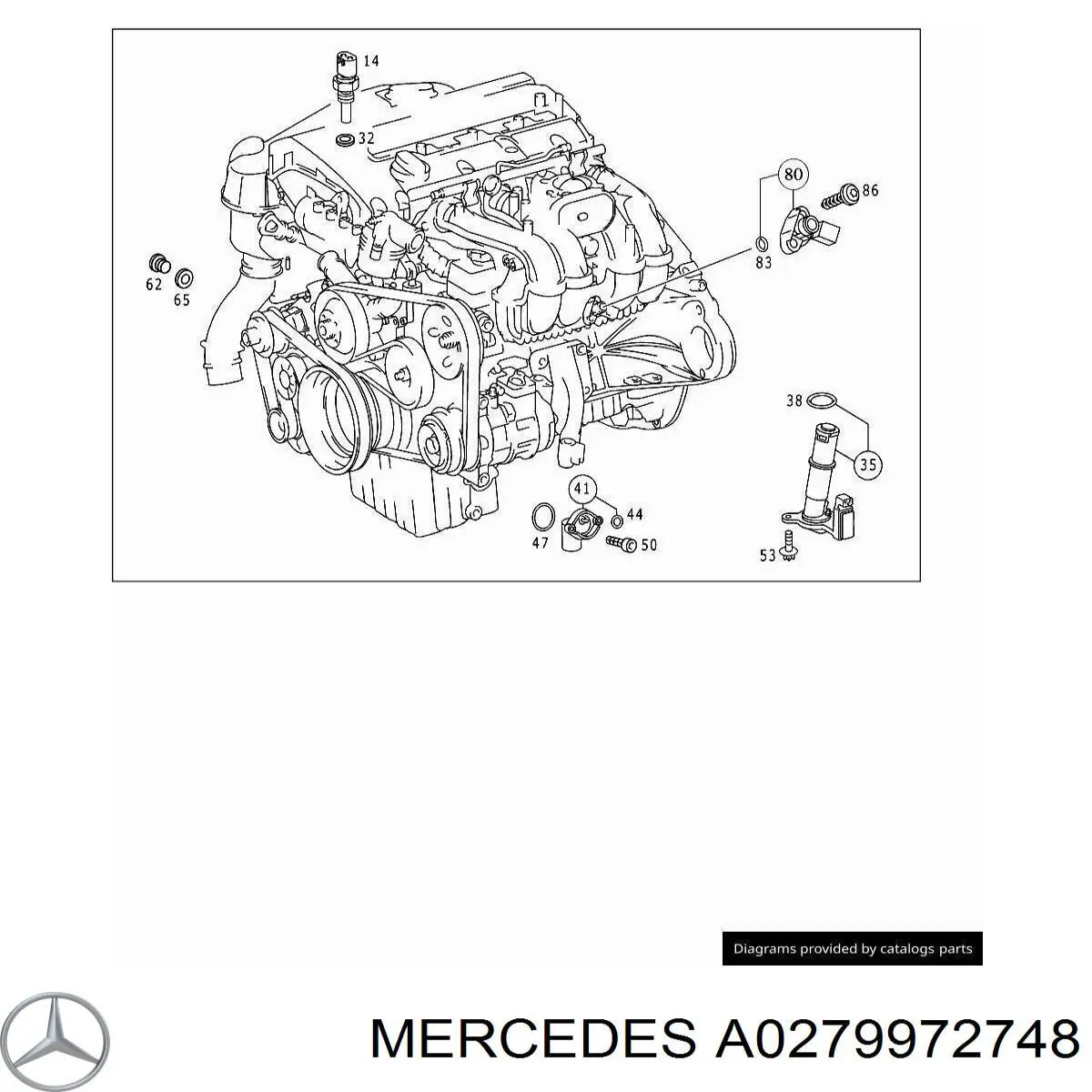 Anel de vedação (vedante) de cano derivado de intercooler Mercedes A0279972748 preço, a partir de 3,72 USD