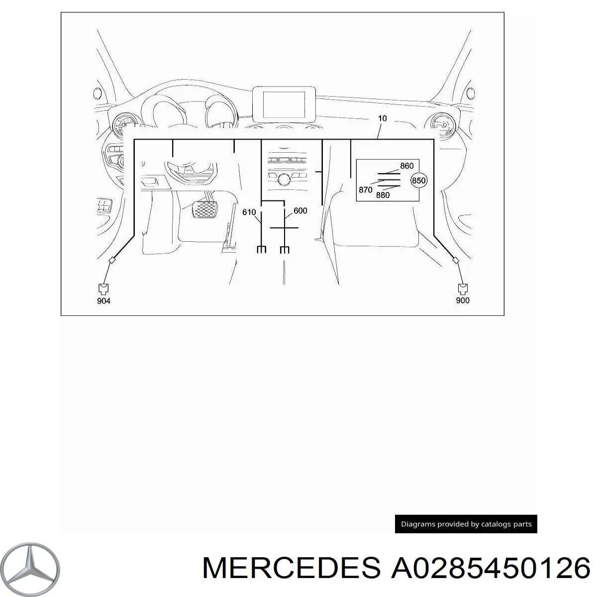 A0285450126 Mercedes 