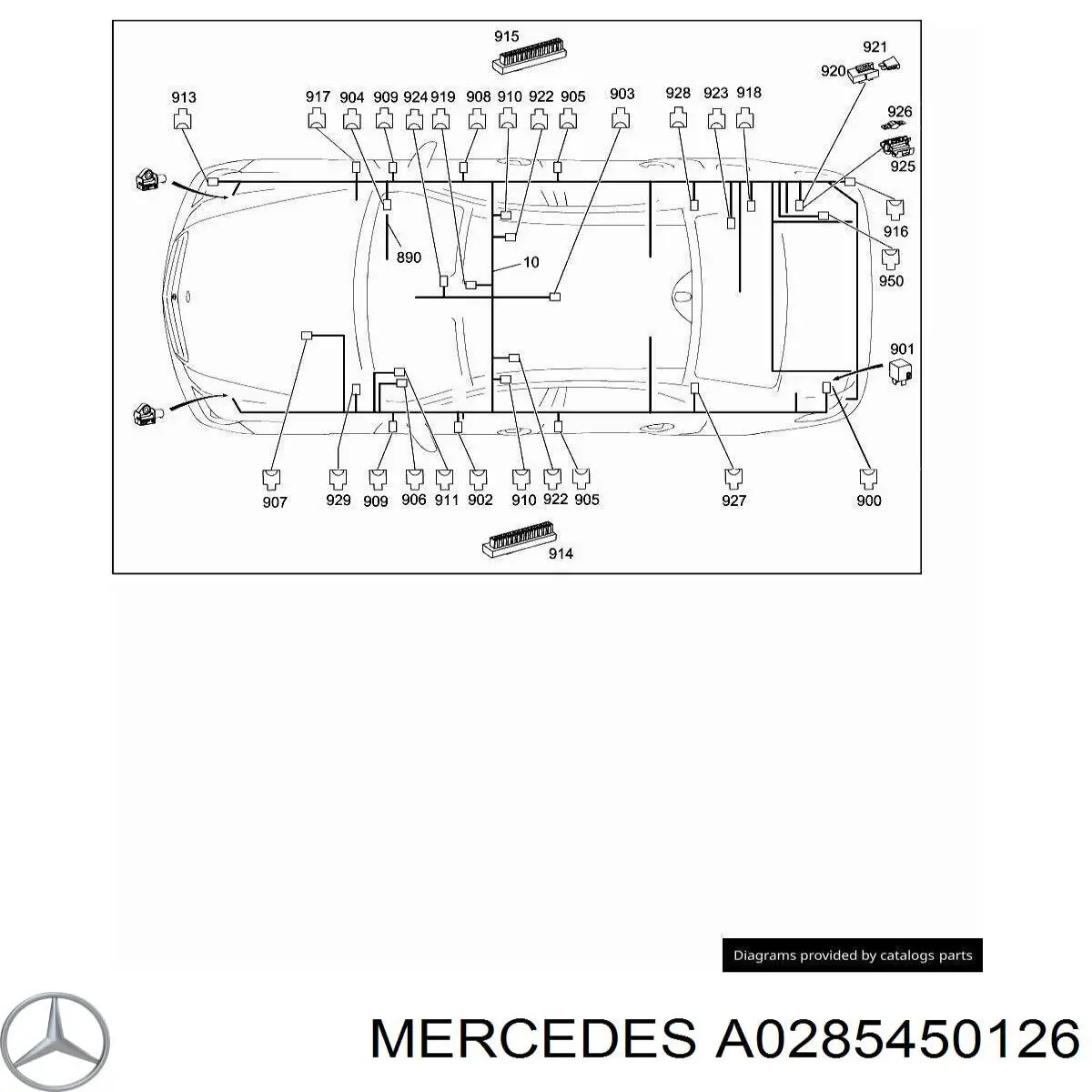  Mercedes A0285450126 preço, a partir de 5,71 USD