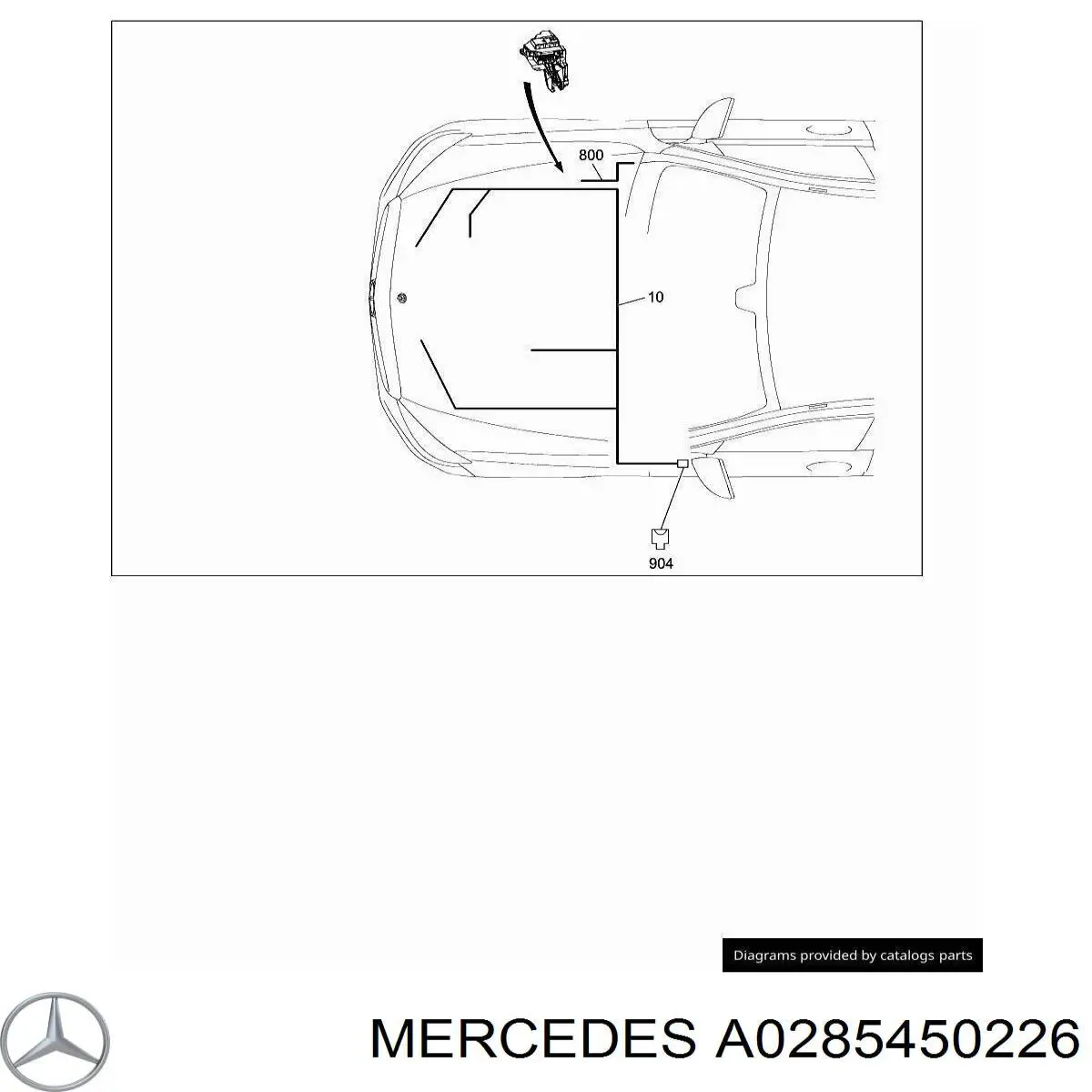 A0285450226 Mercedes 