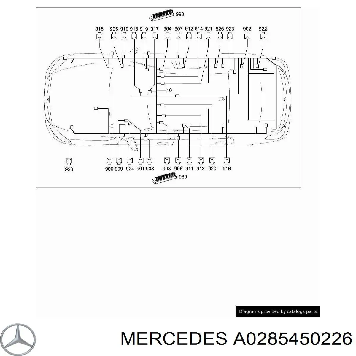  Mercedes A0285450226 preço, a partir de 7,03 USD