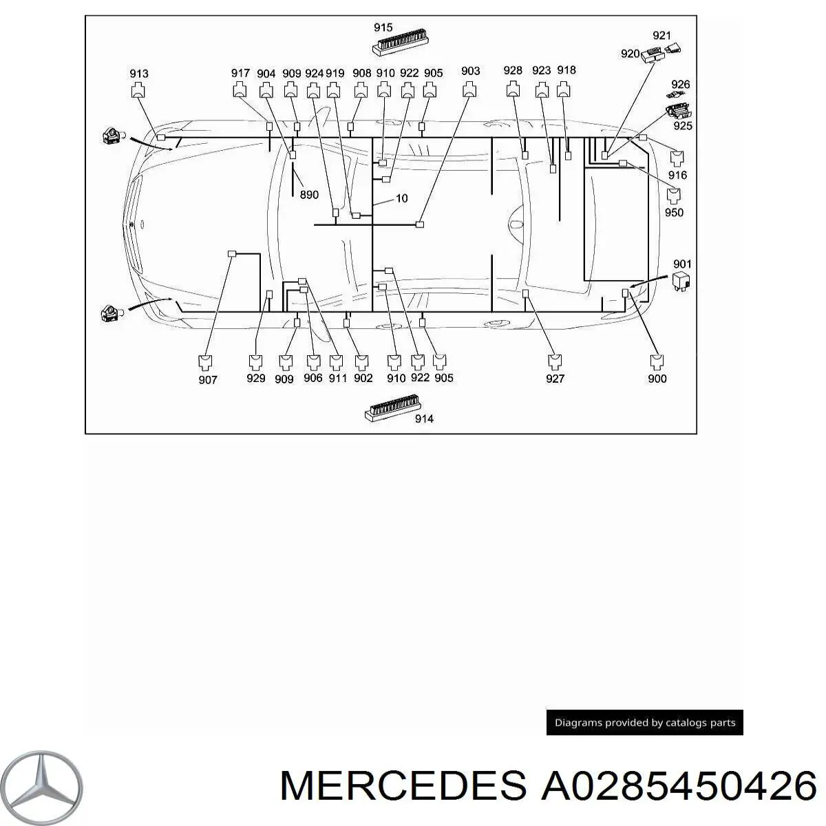  Mercedes A0285450426 preço, a partir de 5,58 USD