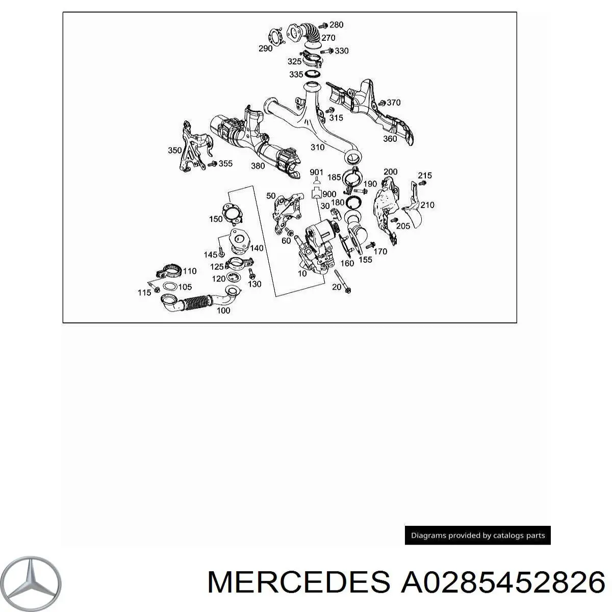  Mercedes A0285452826 preço, a partir de 14,80 USD
