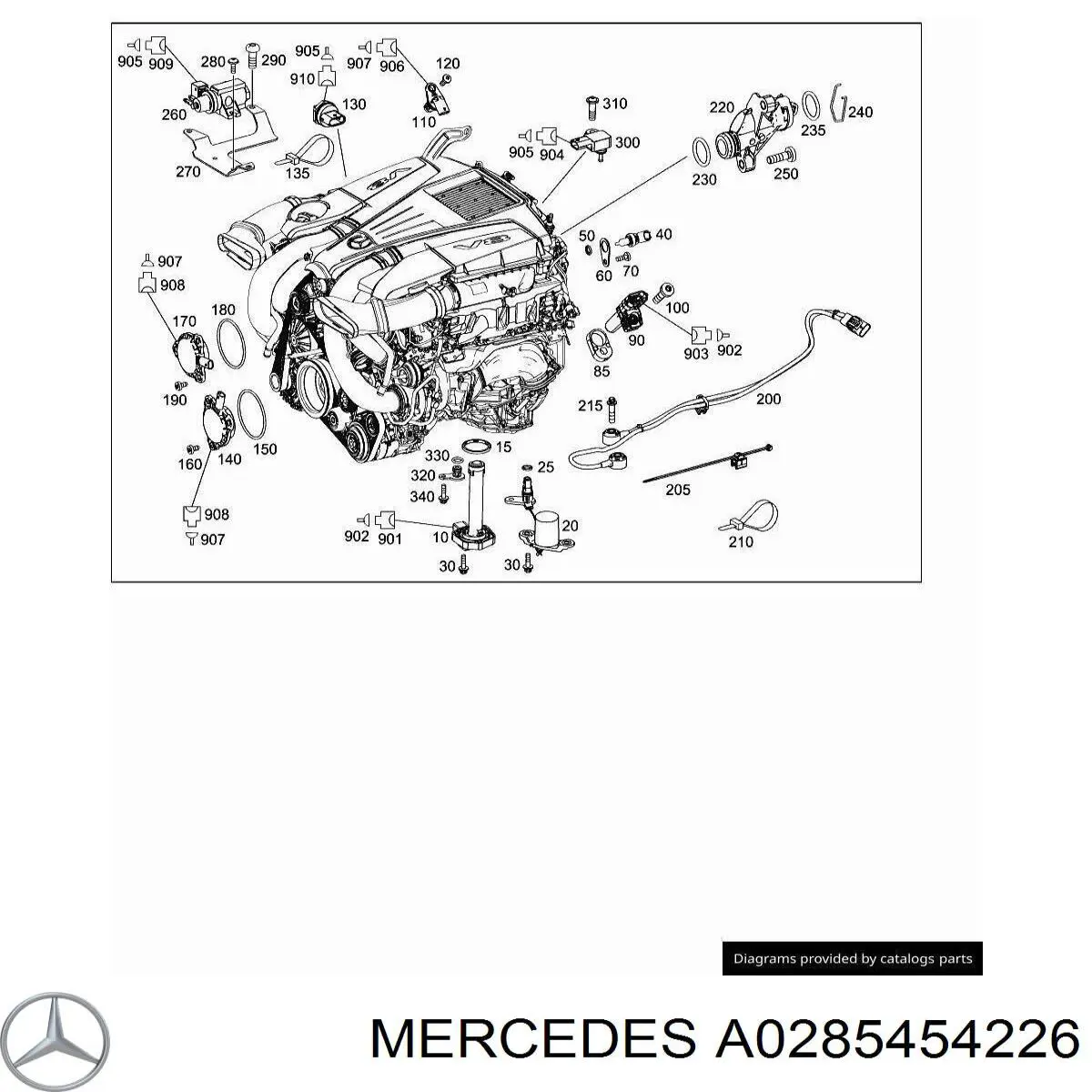 A0285454226 Mercedes 