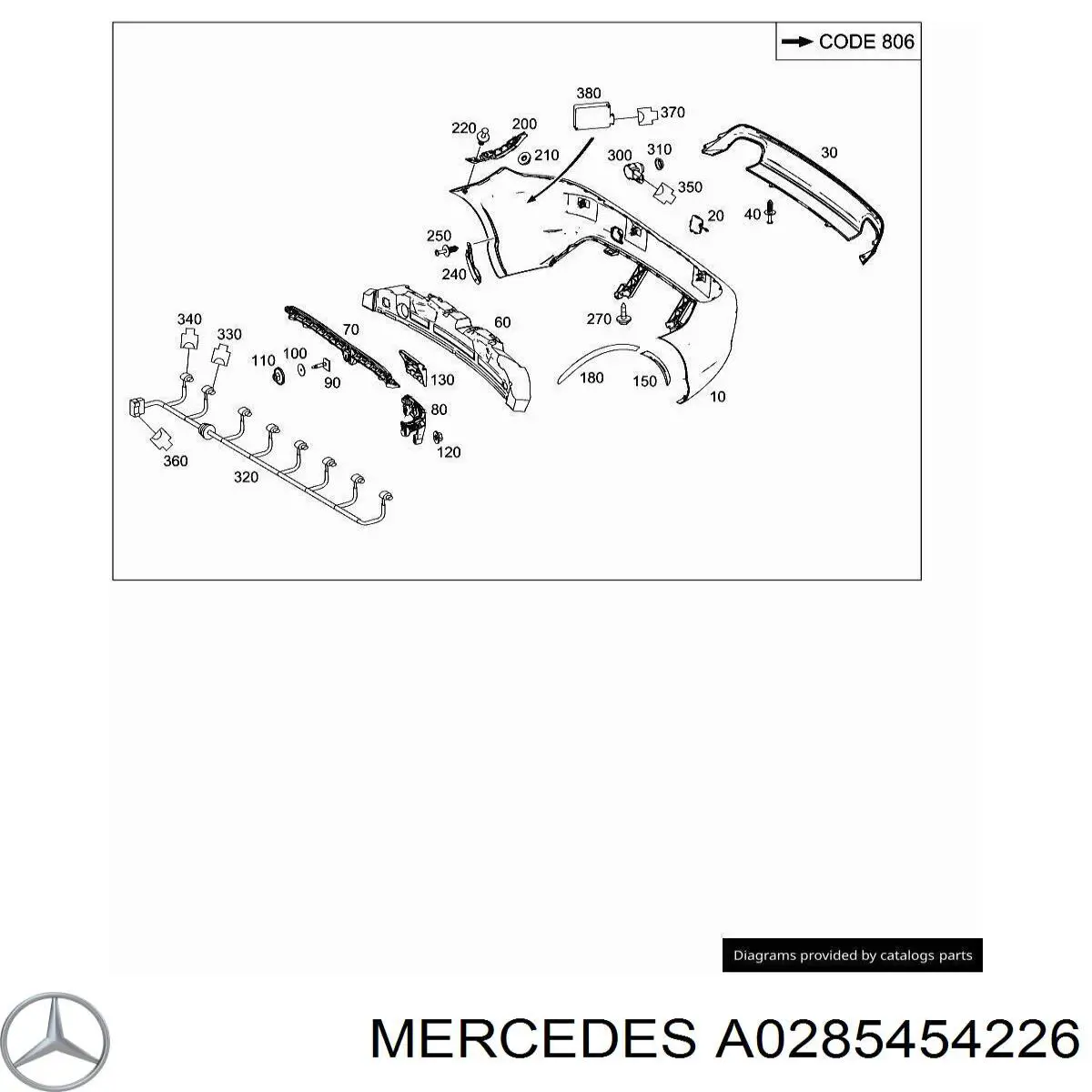  Mercedes A0285454226 preço, a partir de 17,08 USD